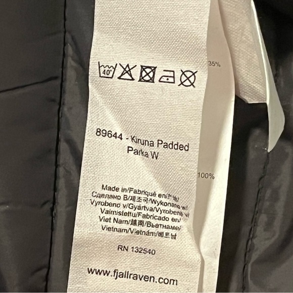 Fjallraven KIRUNA PADDED PARKA W - Green - Picture 10 of 10